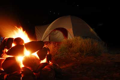 Camping in South East Utah