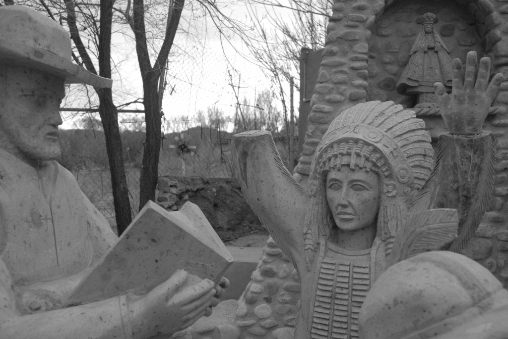 Statues at Chimayo New Mexico